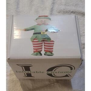 MXoSUM Inflatable Elf Costume New Inbox
